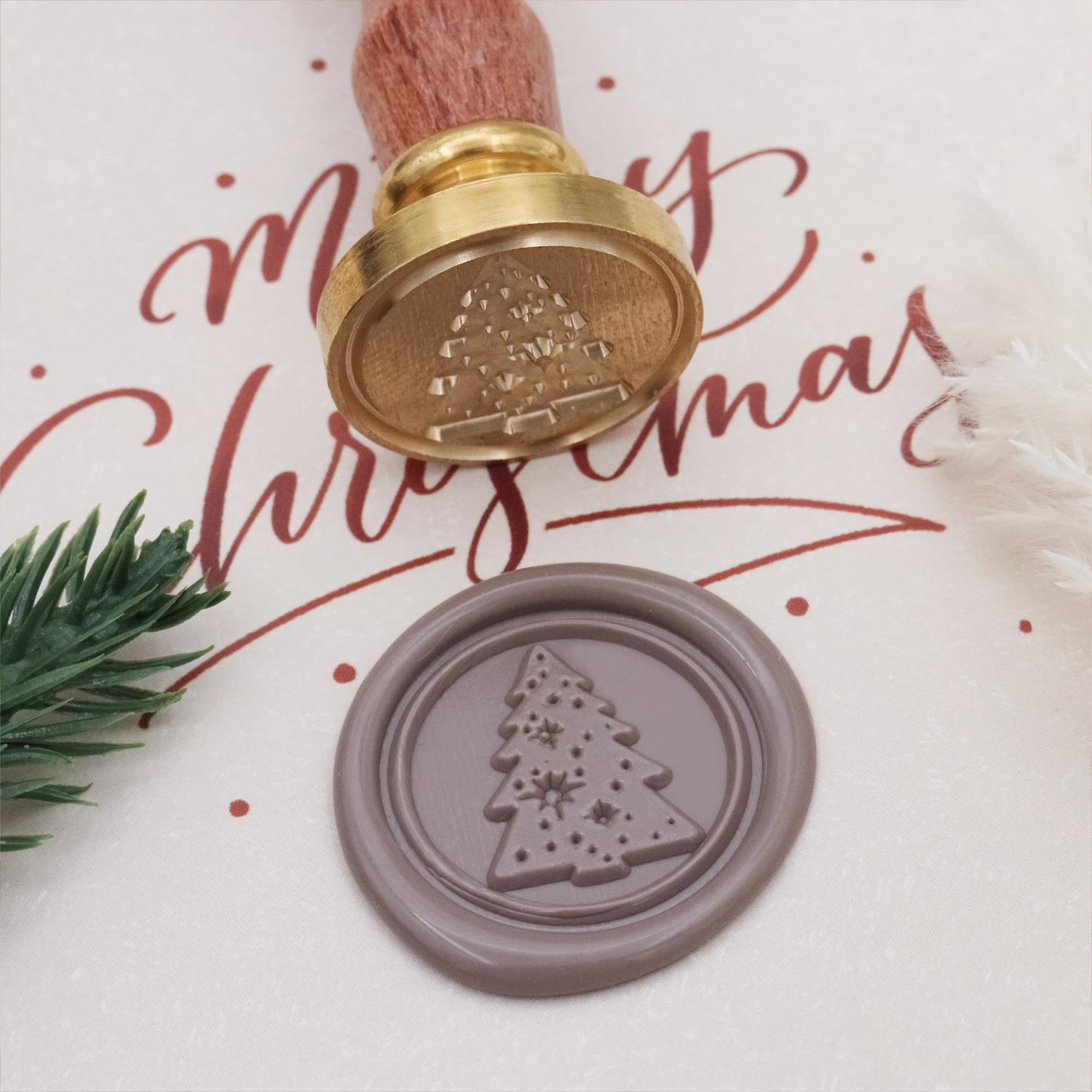 Stamprints Weihnachts-Siegelwachs Siegelstempel 1