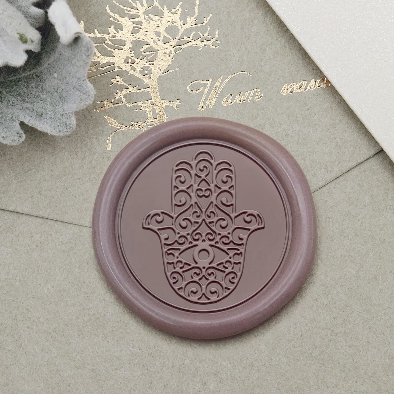 Stamprints Hamsa Symbol Wax Seal Stamp 1