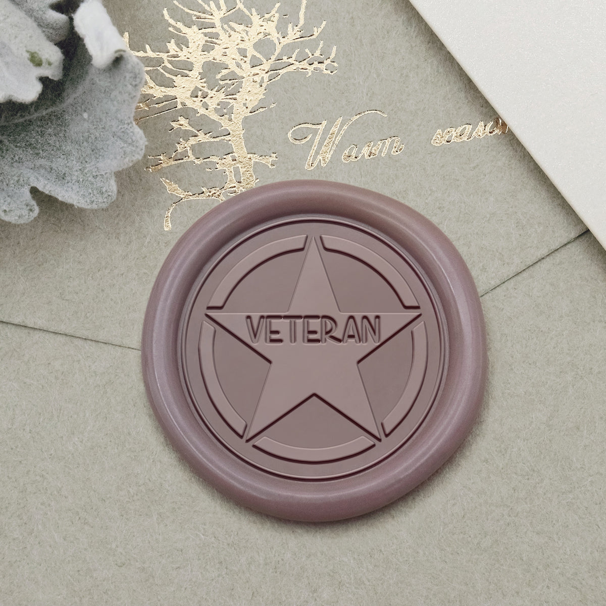 Stamprints US Army Veterans Symbol Wax Seal Stamp 1