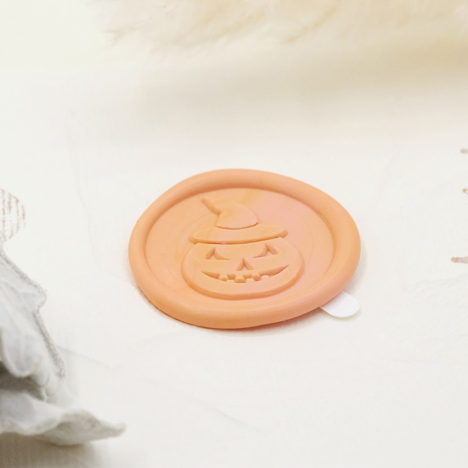 Stamprints 3D Reliefprägung Kürbis Selbstklebend Siegelwachs Siegelstempel Sticker 4