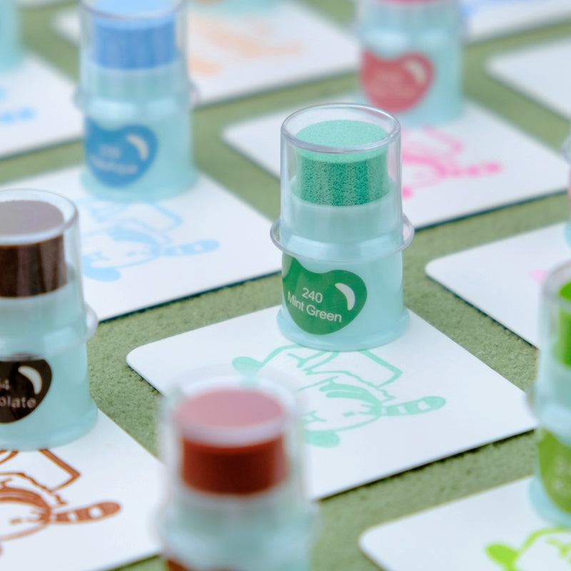 Stoff-Fingerabdruck-Stempelkissen für das Drucken von Schlamm und Gummi-Siegelstempel b3