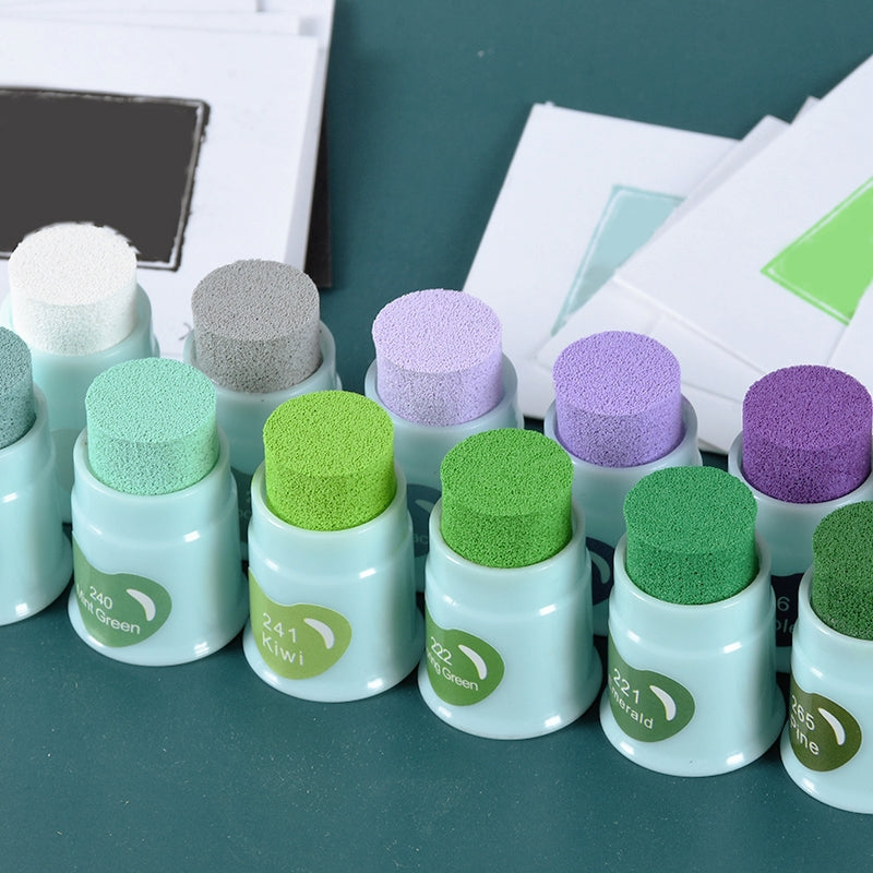 Stoff-Fingerabdruck-Stempelkissen für das Drucken von Schlamm und Gummi-Siegelstempel c1