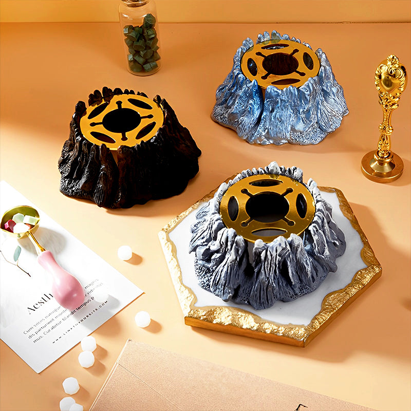 Vulkanisches Siegelwachs-Schmelz-Siegelwachs-Stövchen Siegelwachs Schmelzlöffel Set b2