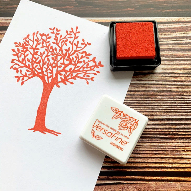 VFS Hochdetaillierter Gummistempel Tintenstempel Stempelkissen b-原