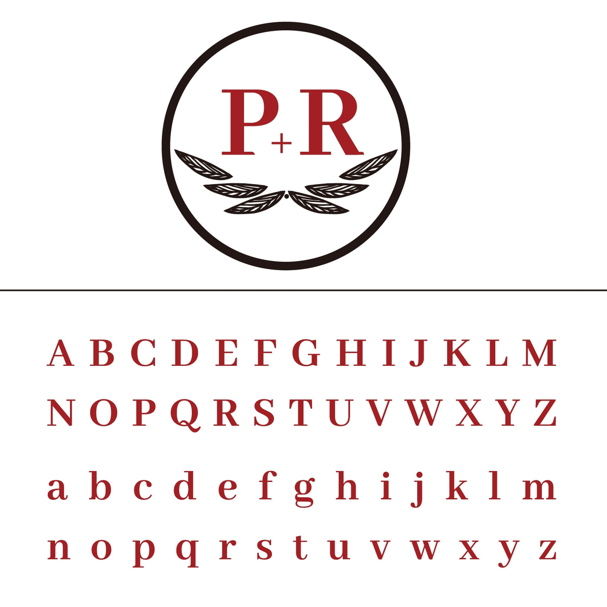 Personalisierter Flügel Hochzeit Monogramm Siegelwachs Siegelstempel 9