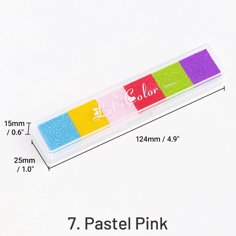 Langes Farbverlauf Süßigkeiten-Farben Stempelkissen Set sku-7