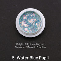 5. Wasserblaue Pupille