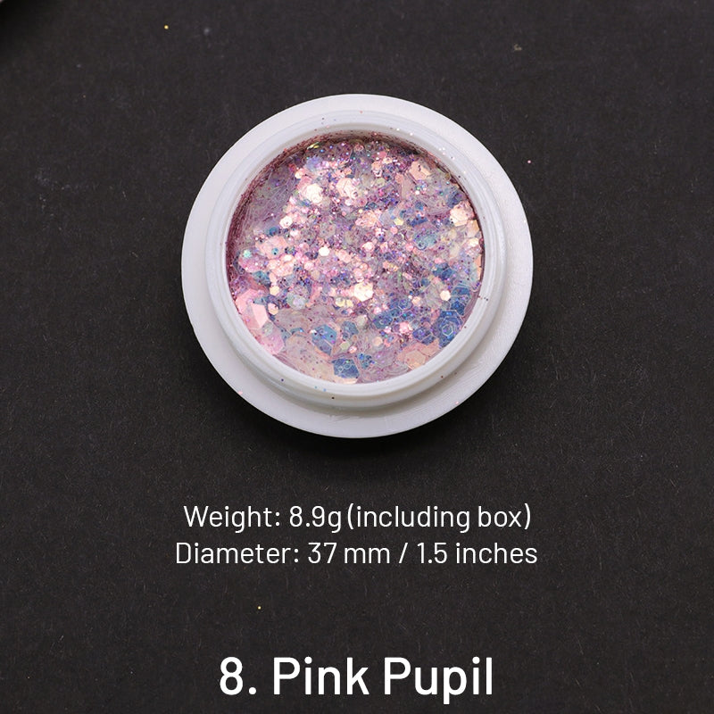 Wachssiegel Färbung Dekoration Glitzerpulver Pailletten sku-8