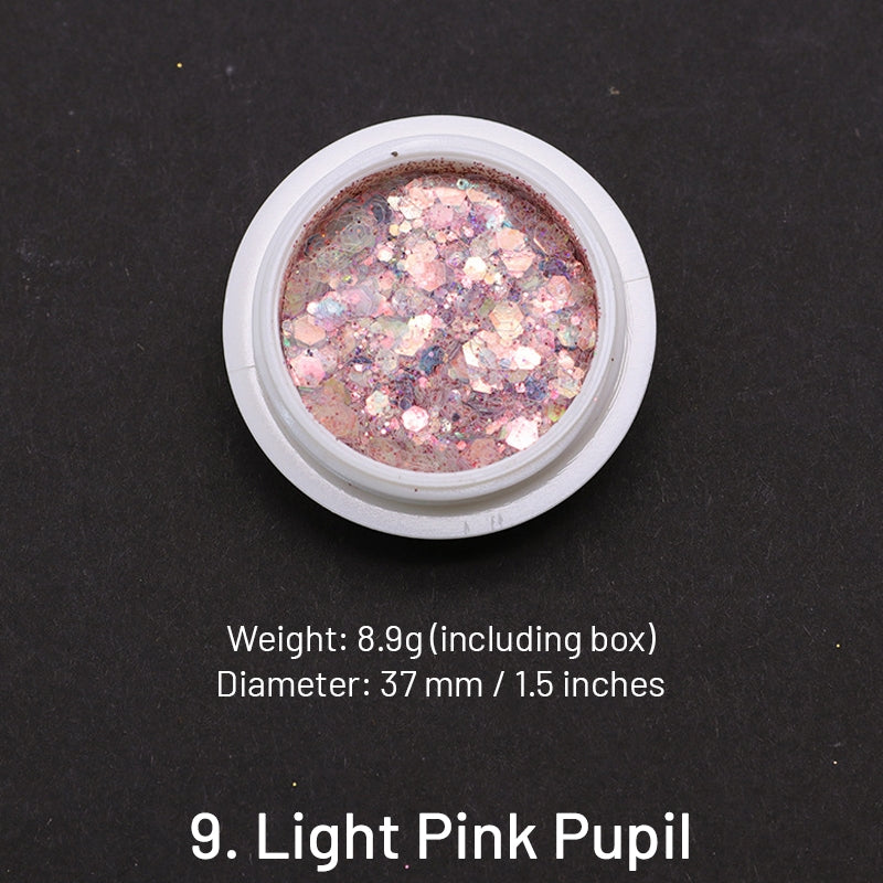 Wachssiegel Färbung Dekoration Glitzerpulver Pailletten sku-9