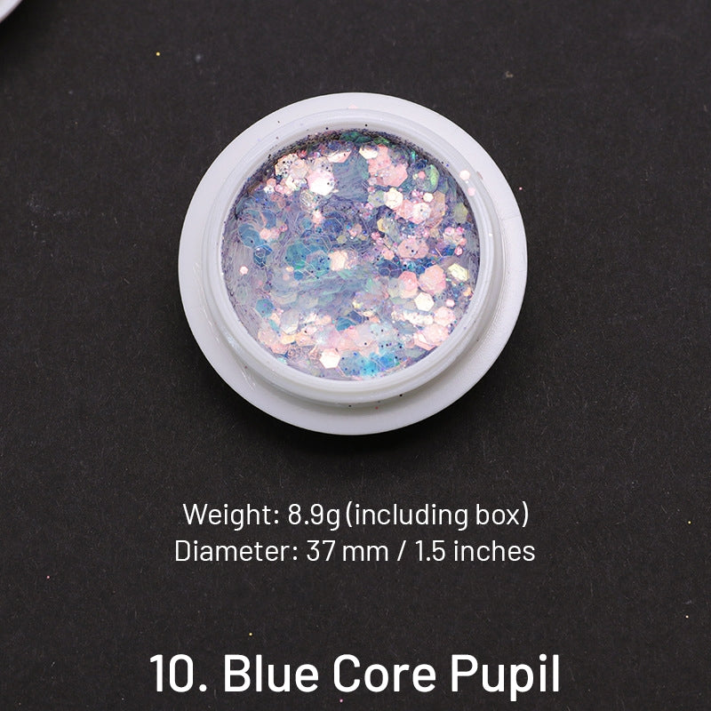 Wachssiegel Färbung Dekoration Glitzerpulver Pailletten sku-10