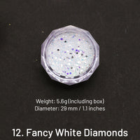 12. Fancy Weiße Diamanten