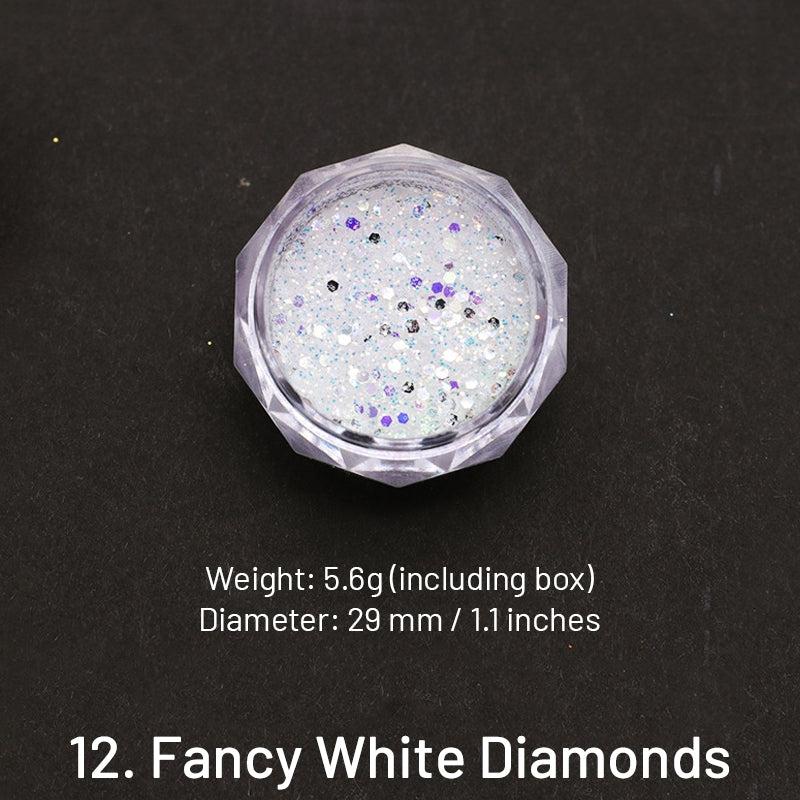 Wachssiegel-Färbung Dekoration Glitzerpulver Pailletten sku-12
