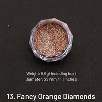 13. Fancy Orange Diamanten