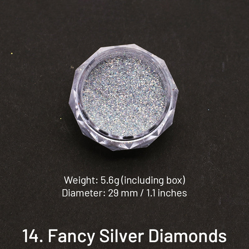 Wachssiegel Färbung Dekoration Glitzerpulver Pailletten sku-14