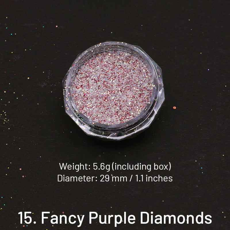 Wachssiegel-Färbung Dekoration Glitzerpulver Pailletten sku-15