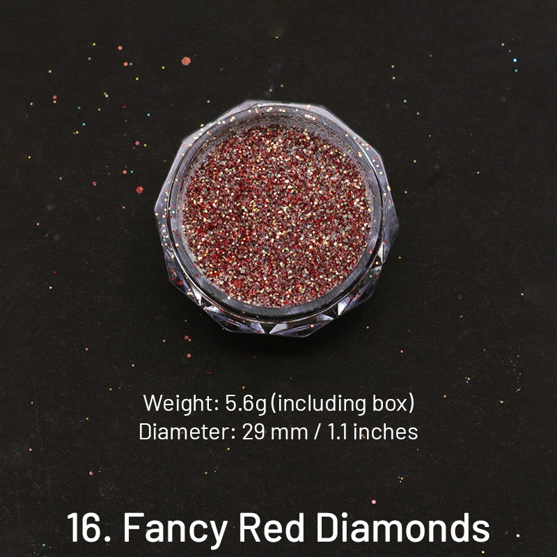 Wachssiegel Färbung Dekoration Glitzerpulver Pailletten sku-16