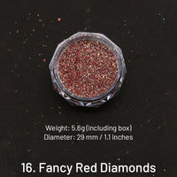 16. Ausgefallene rote Diamanten