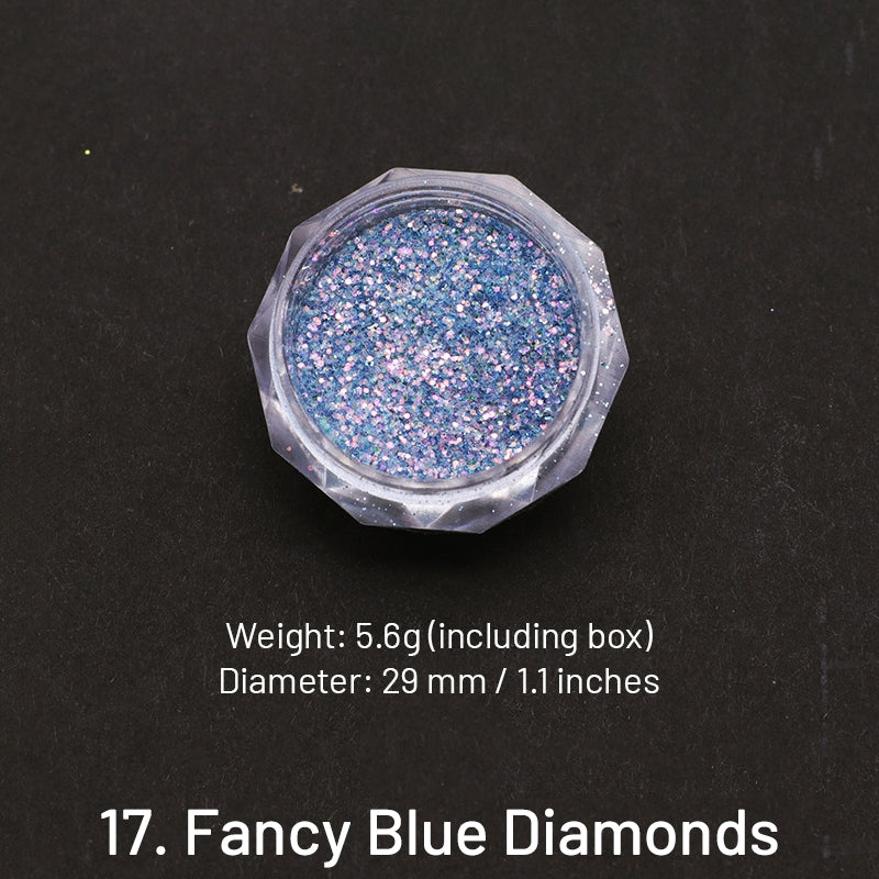 Wachssiegel Färbung Dekoration Glitzerpulver Pailletten sku-17