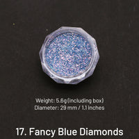 17. Ausgefallene blaue Diamanten