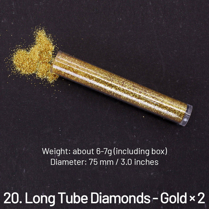 Wachssiegel-Färbung Dekoration Glitzerpulver Pailletten sku-20