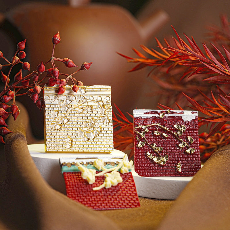 3D Reliefprägung Herbst Siegelwachs Siegelstempel (6 Designs) b3