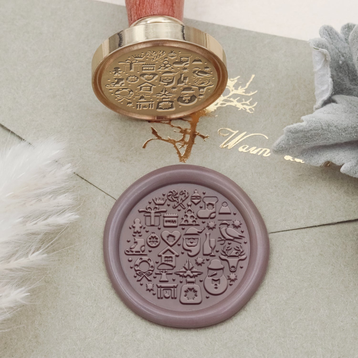 Weihnachtsgeschenke Siegelstempel
