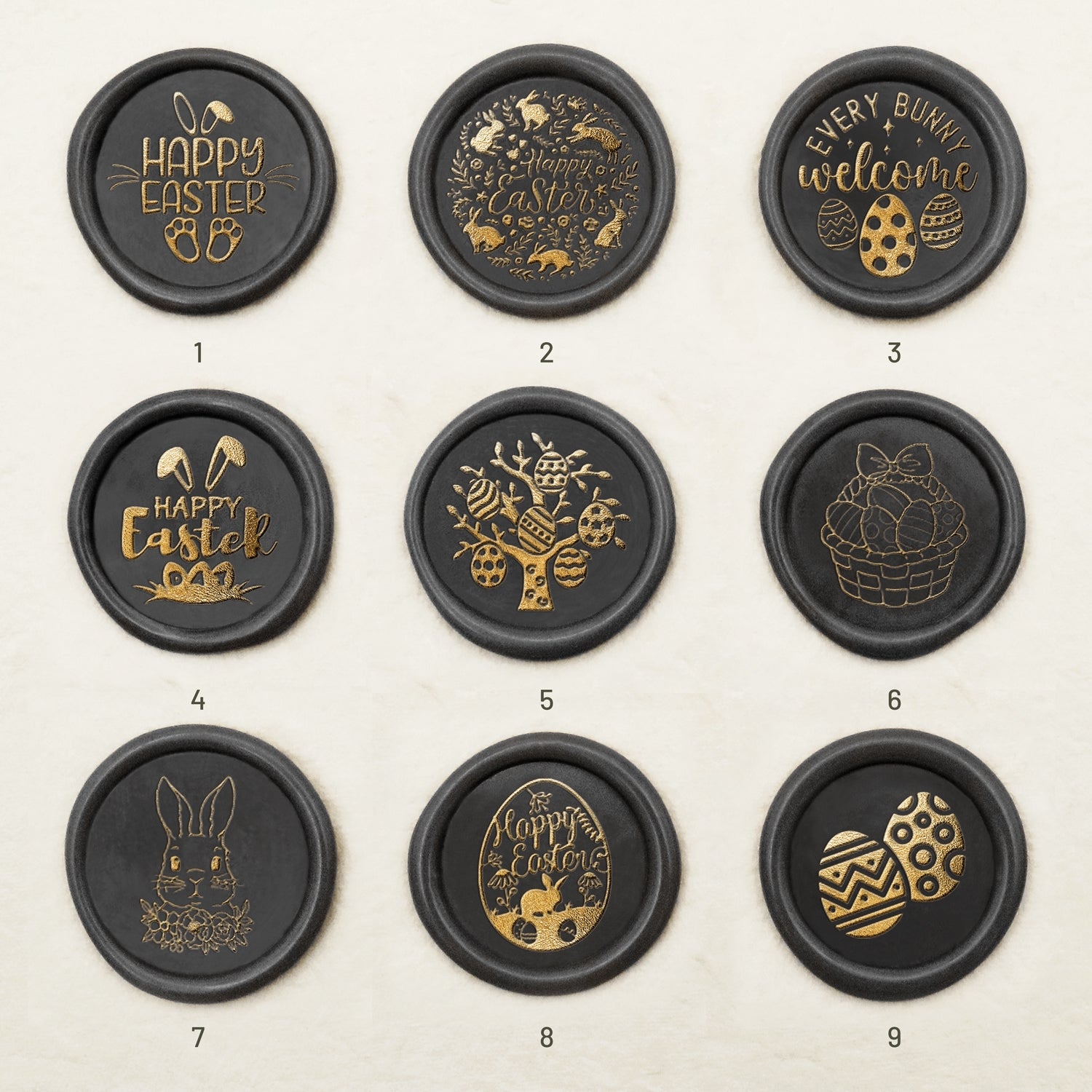 Oster-Siegelwachs-Siegelstempel (27 Designs) 5