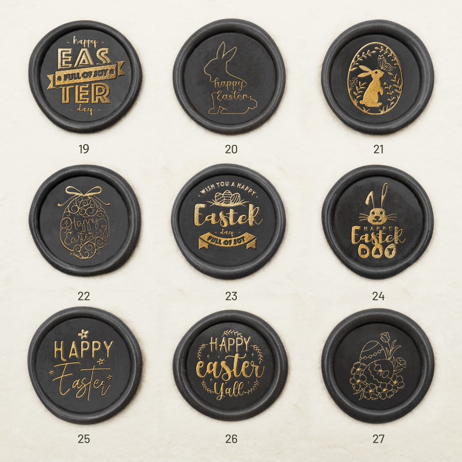 Oster-Siegelwachs-Siegelstempel (27 Designs) 7