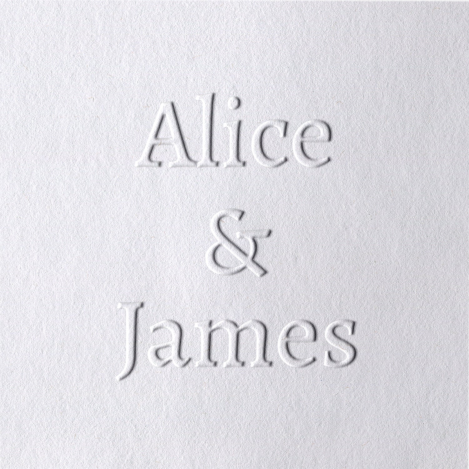 Personalisierte Minimalistische Namen Hochzeit Prägezange - Stil 9 Personalisierte Minimalistische Namen Hochzeit Prägezange - Stil 9-91