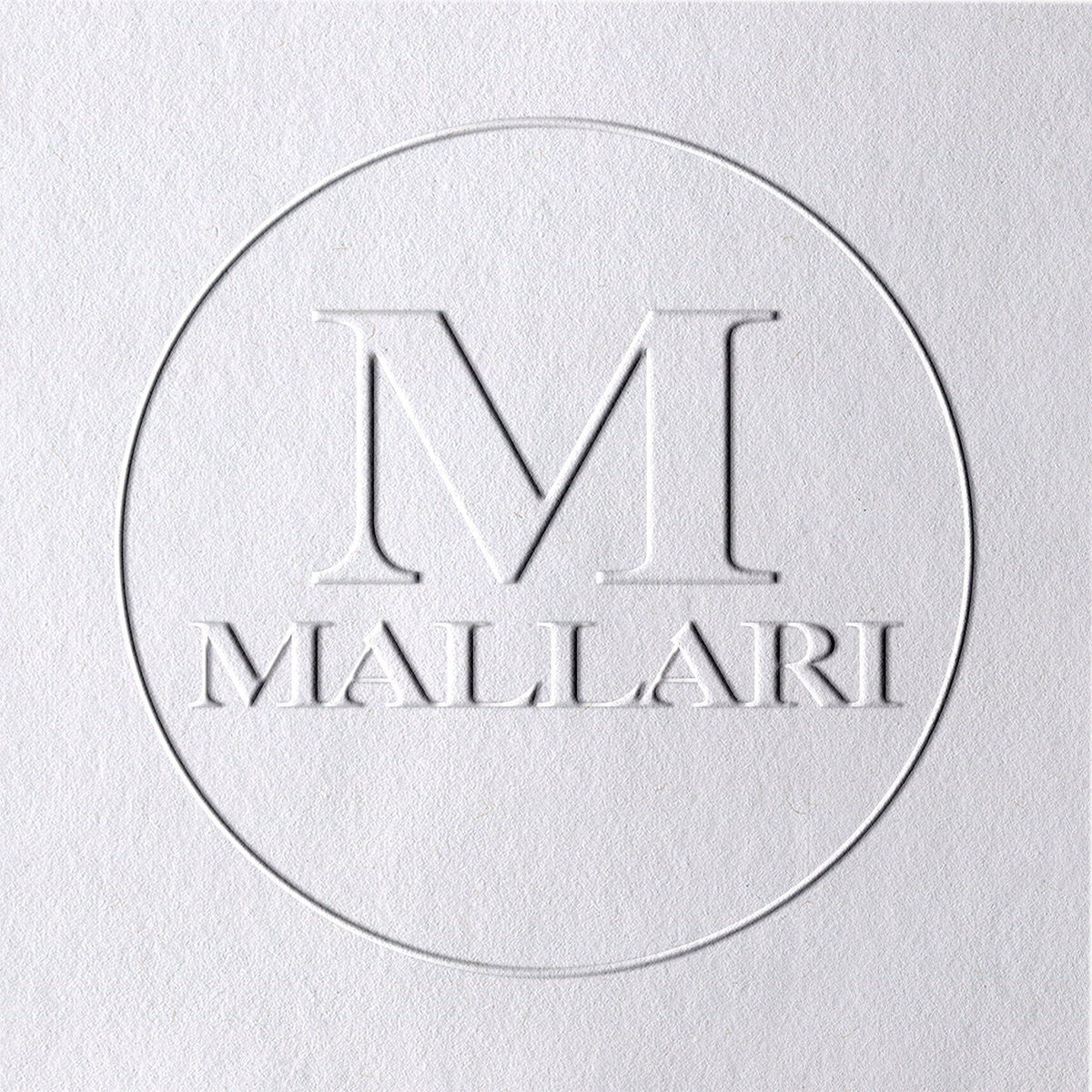 Custom Simple Initial Name Embosser 51
