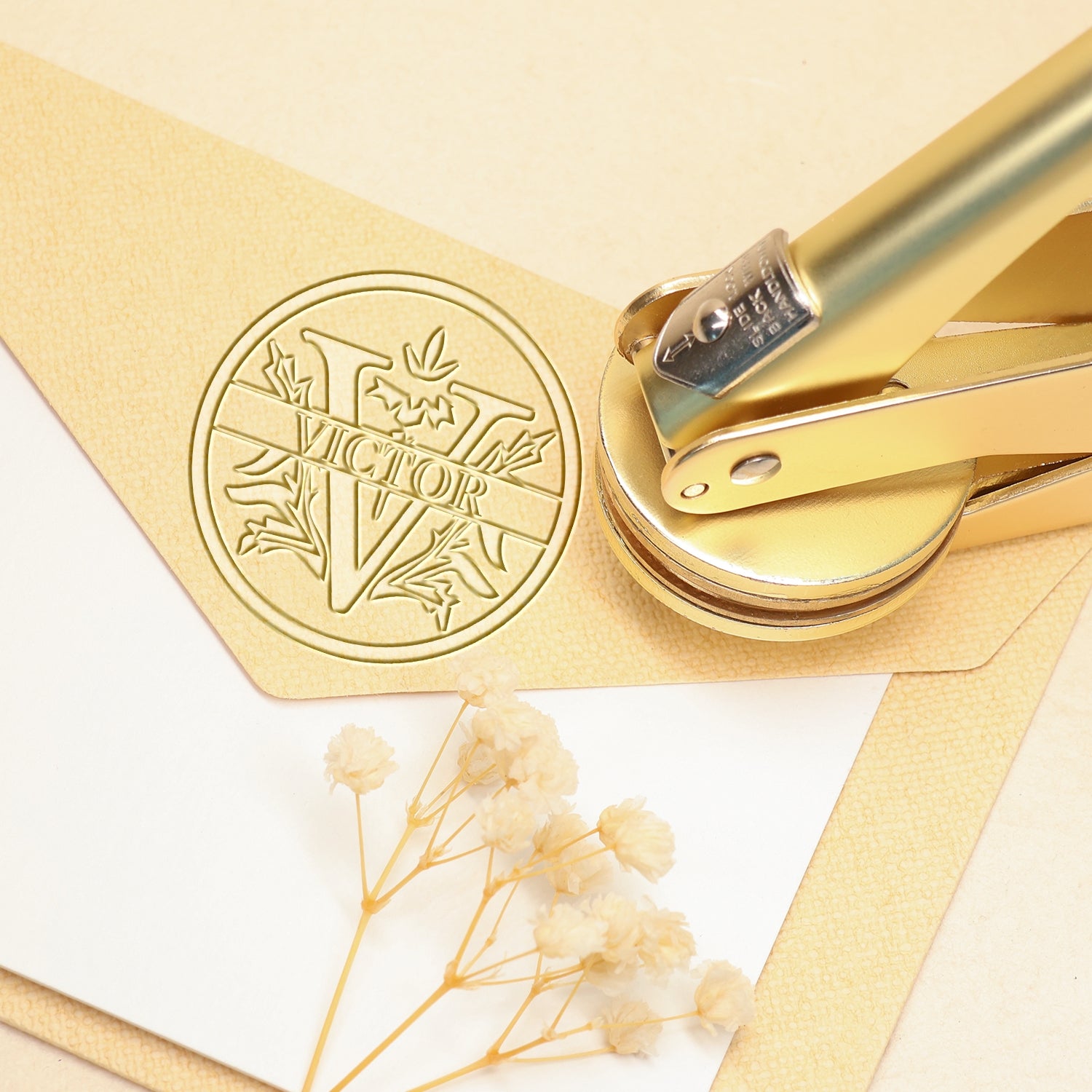 26 Buchstaben Personalisiert Blumen Name Prägezange - V V11