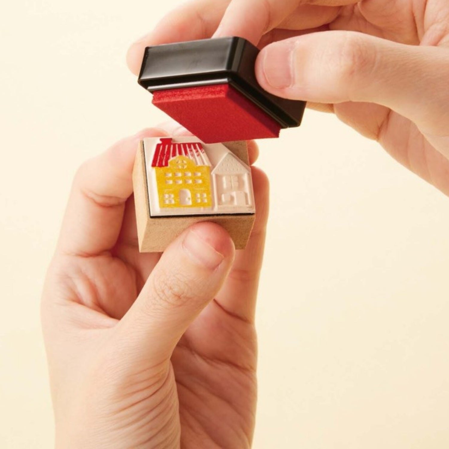 Japanisches Shachihata Mini Ölbasiert Farb Gummistempel Stempelkissen 11111111