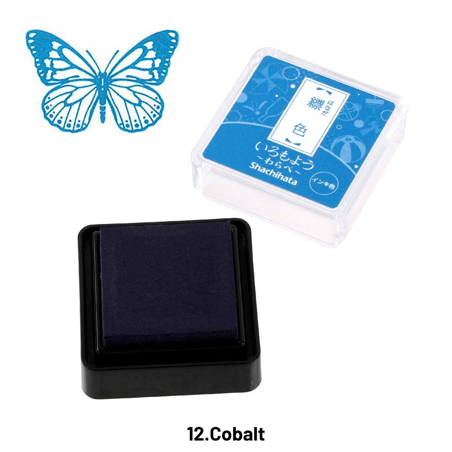 Japanisches Shachihata Mini ölbasiertes Farb-Gummistempel Stempelkissen (29 Farben) 4
