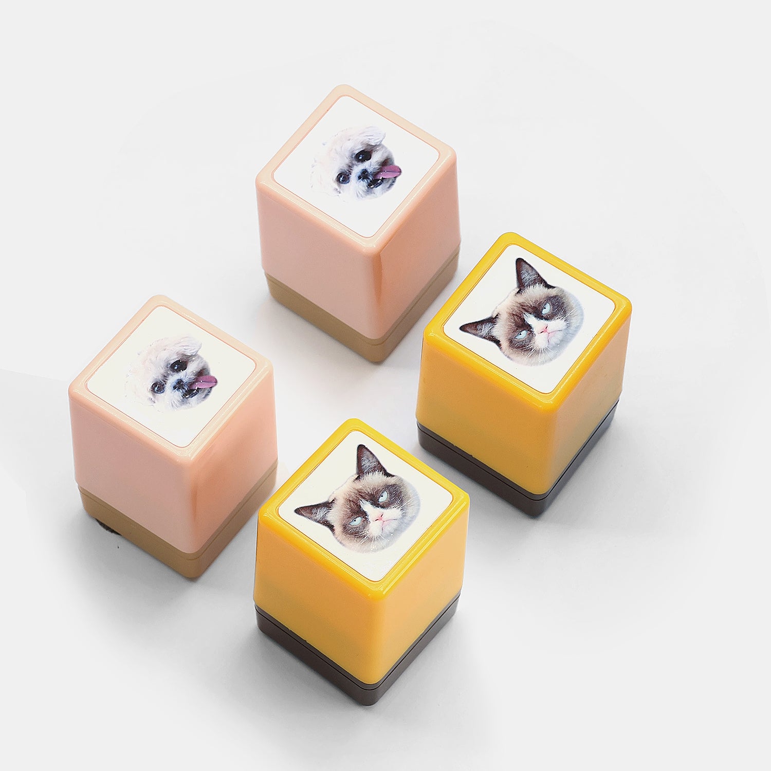 Personalisierter Haustier Siegelkopf Portrait Stempel, Personalisierter Katzen & Hunde Stempel aus Foto, Personalisierter Stempel für Aufgaben, Kinder Stempel, Valentinstag Geschenk 1