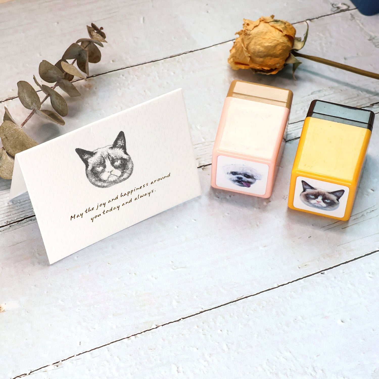 Personalisierter Haustier Siegelkopf Portrait Stempel, Personalisierter Katzen & Hunde Stempel Nach Foto, Personalisierter Stempel für Aufgaben, Kinder Stempel, Valentinstag Geschenk 14
