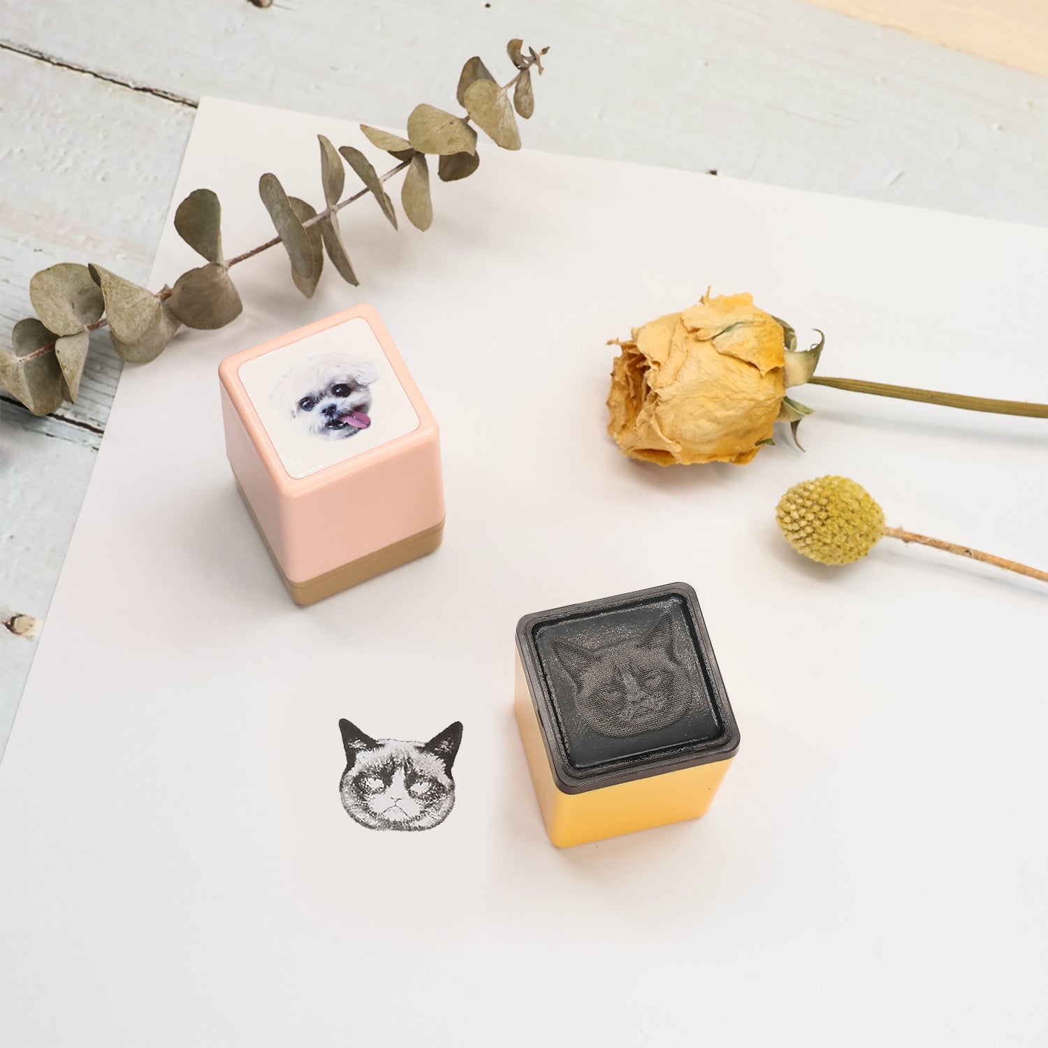 Personalisierter Haustier Siegelkopf Portrait Stempel, Personalisierter Katzen & Hunde Stempel Vom Foto, Personalisierter Stempel Für Aufgaben, Kinder Stempel, Valentinstag Geschenk 16