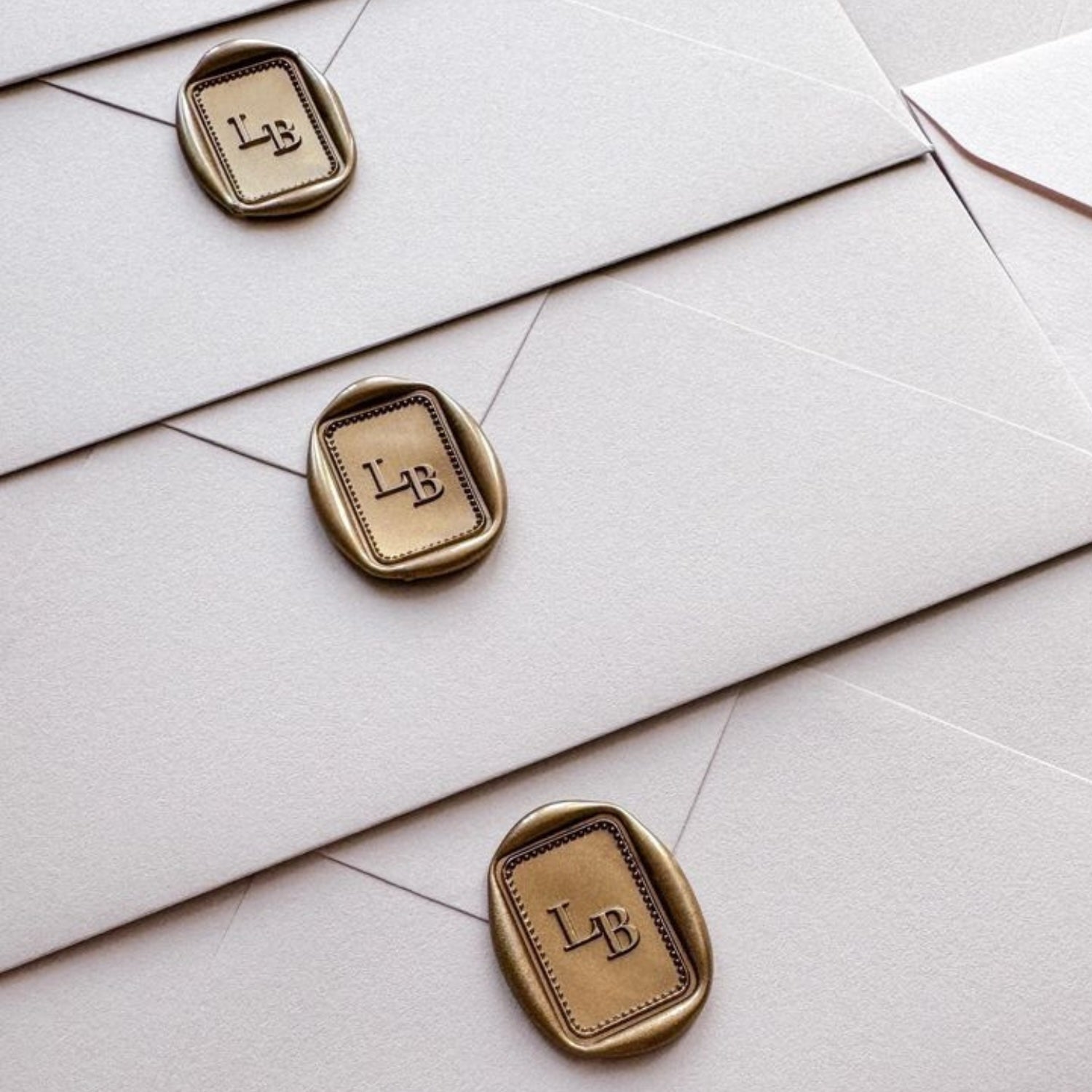 stamprints Personalisiert Design Selbstklebend Siegelwachs Siegelstempel Sticker 22