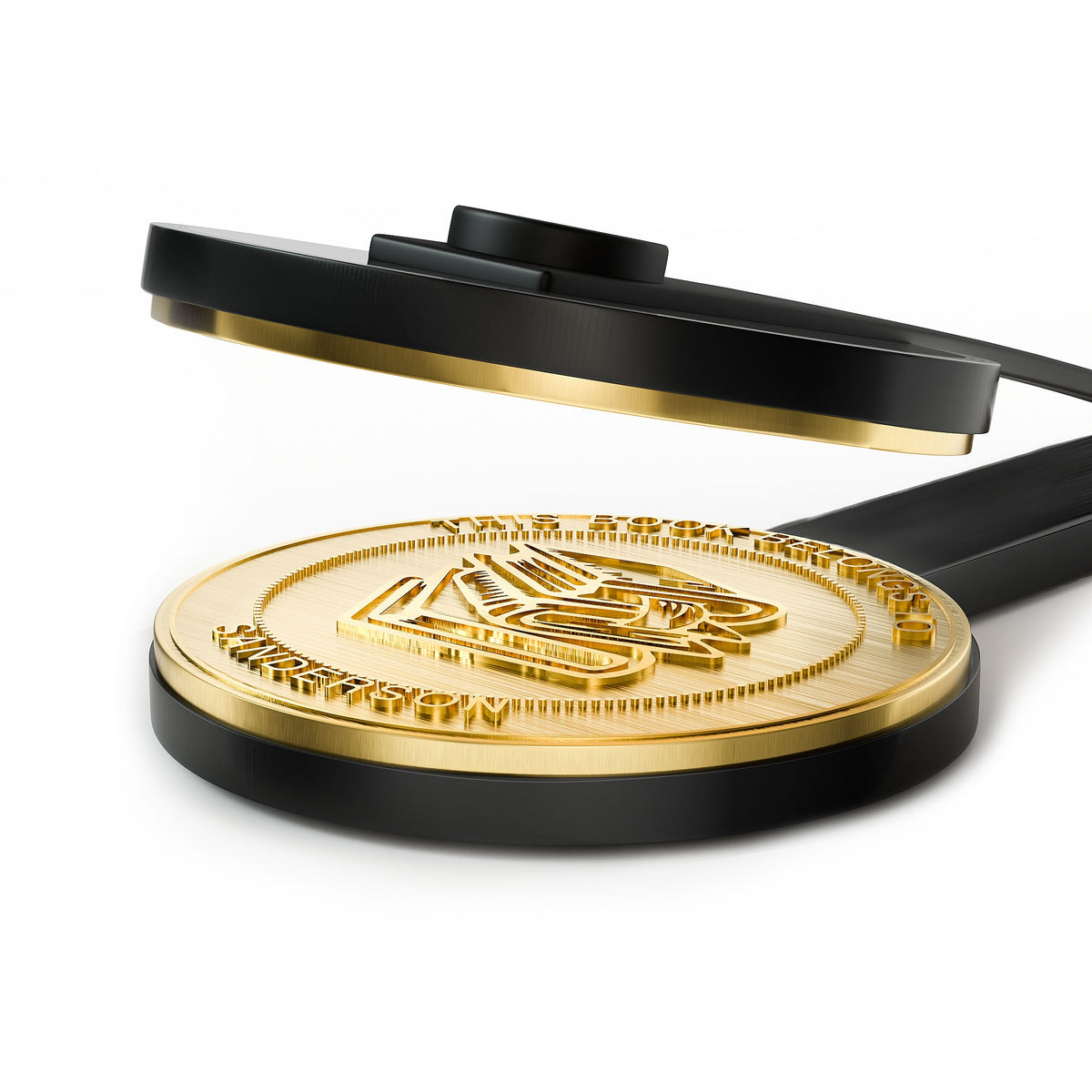 personalisiert Prägezange Messing Stempelplatte Detail