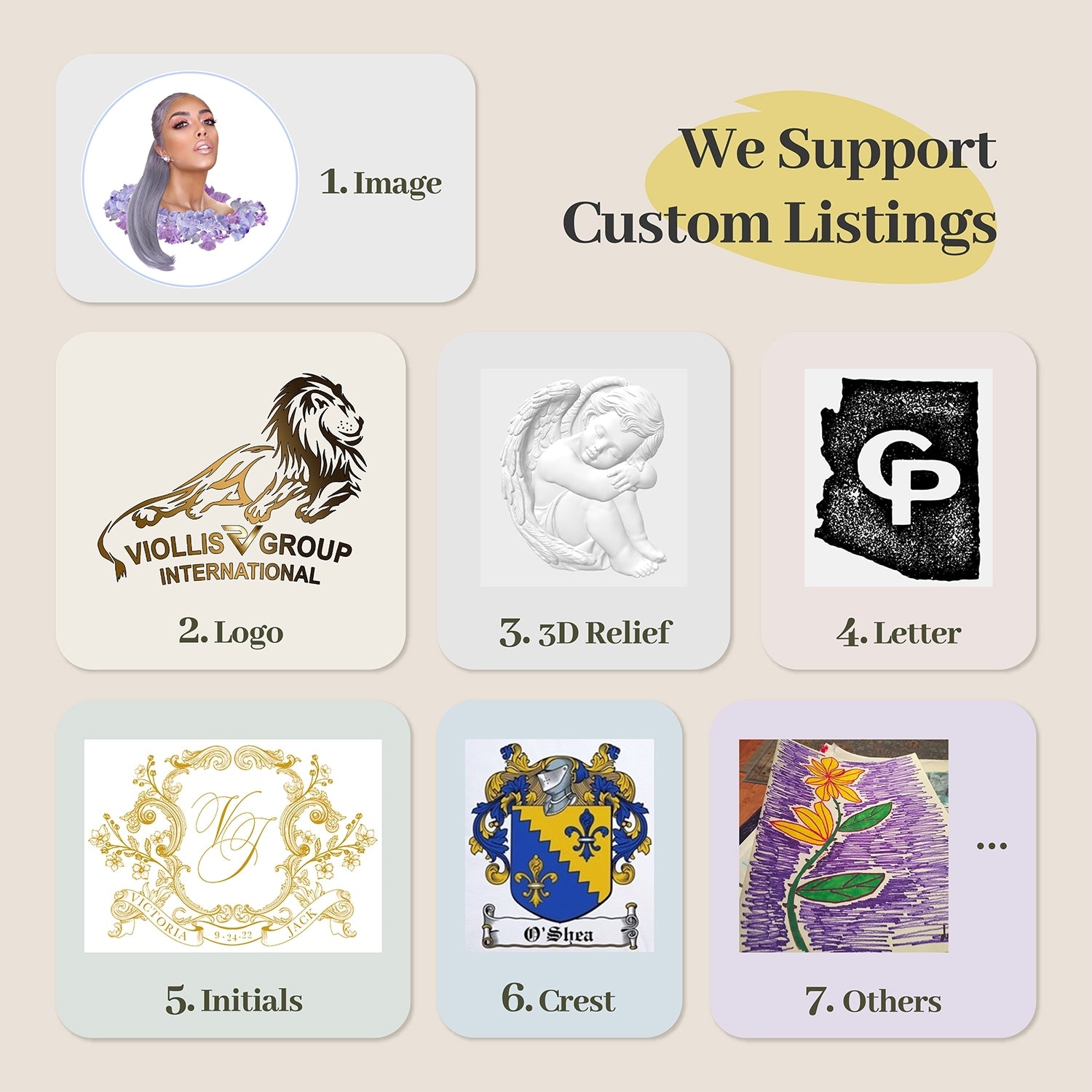 personalisierte Grafik