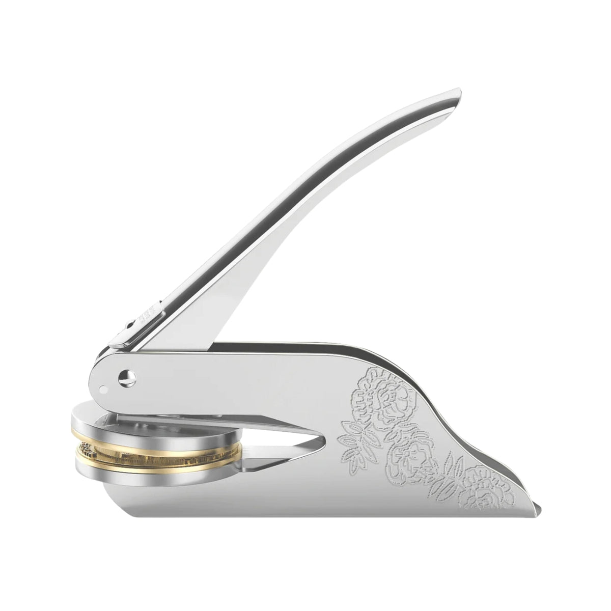 Personalisiert Design Prägestempel mit Ihrem Kunstwerk silber