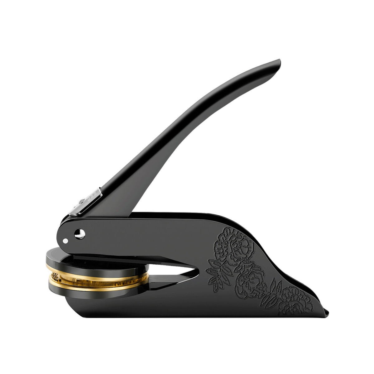 Personalisierte Prägezange mit Ihrem Kunstwerk grau