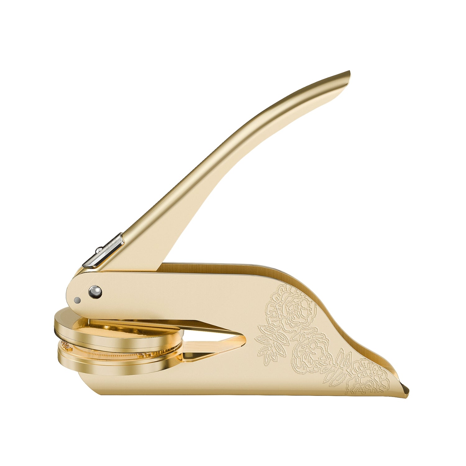 Personalisierte Design Prägestempel mit Ihrem Artwork gold