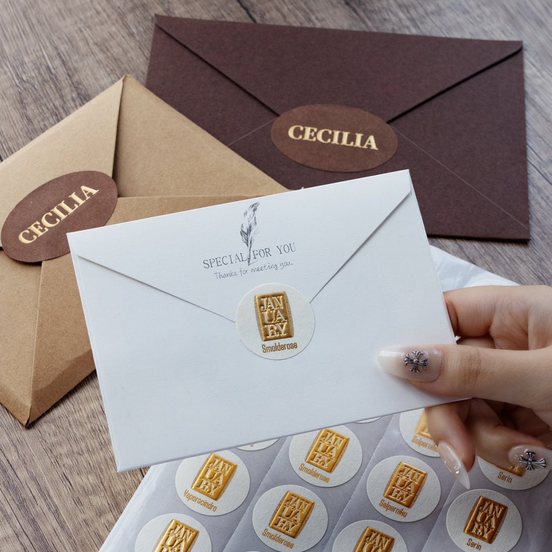 Stamprints-custom-embossed-foil-labels-envelope