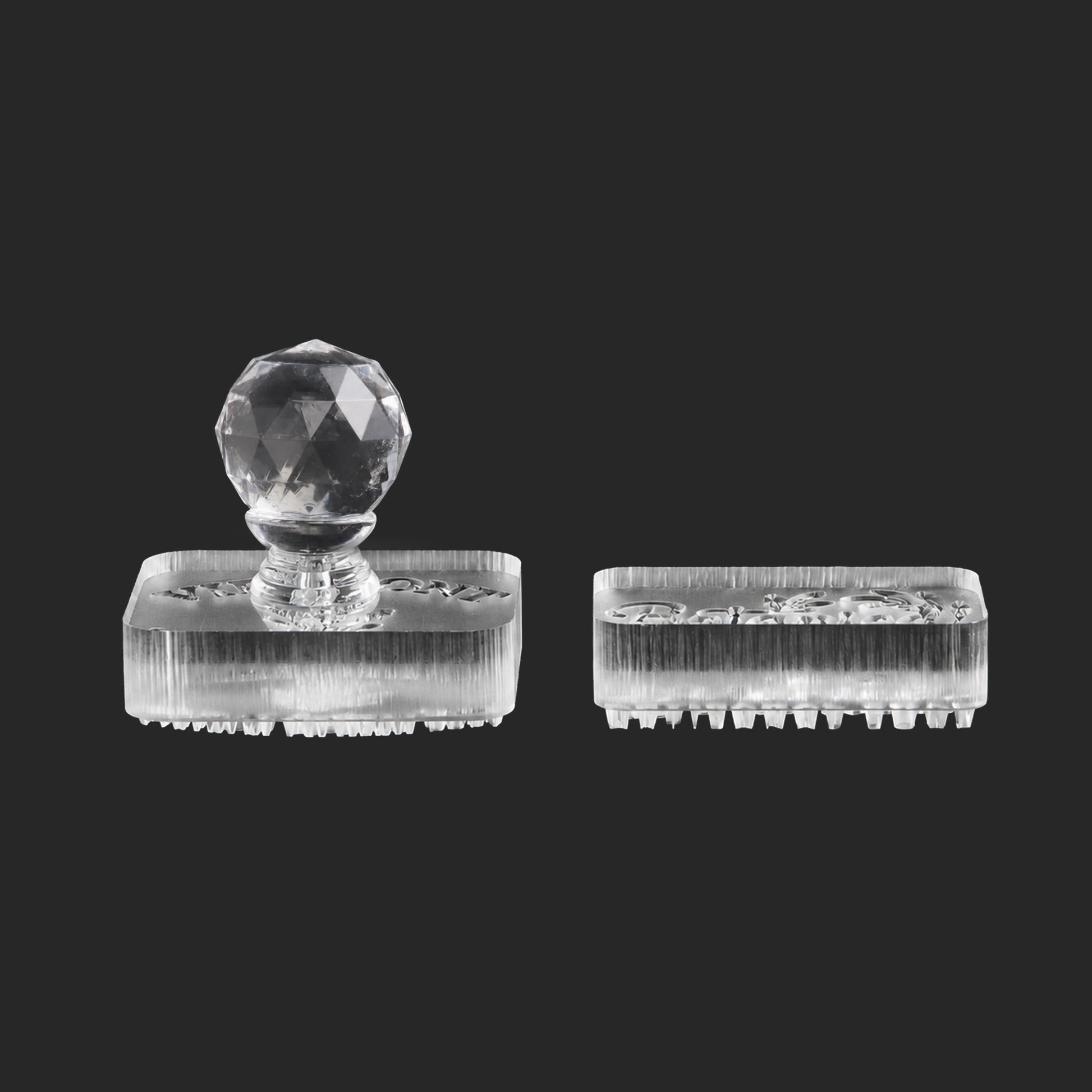 Custom Acrylic Stamp for Soap & Pottery with Your Logo : Artwork54