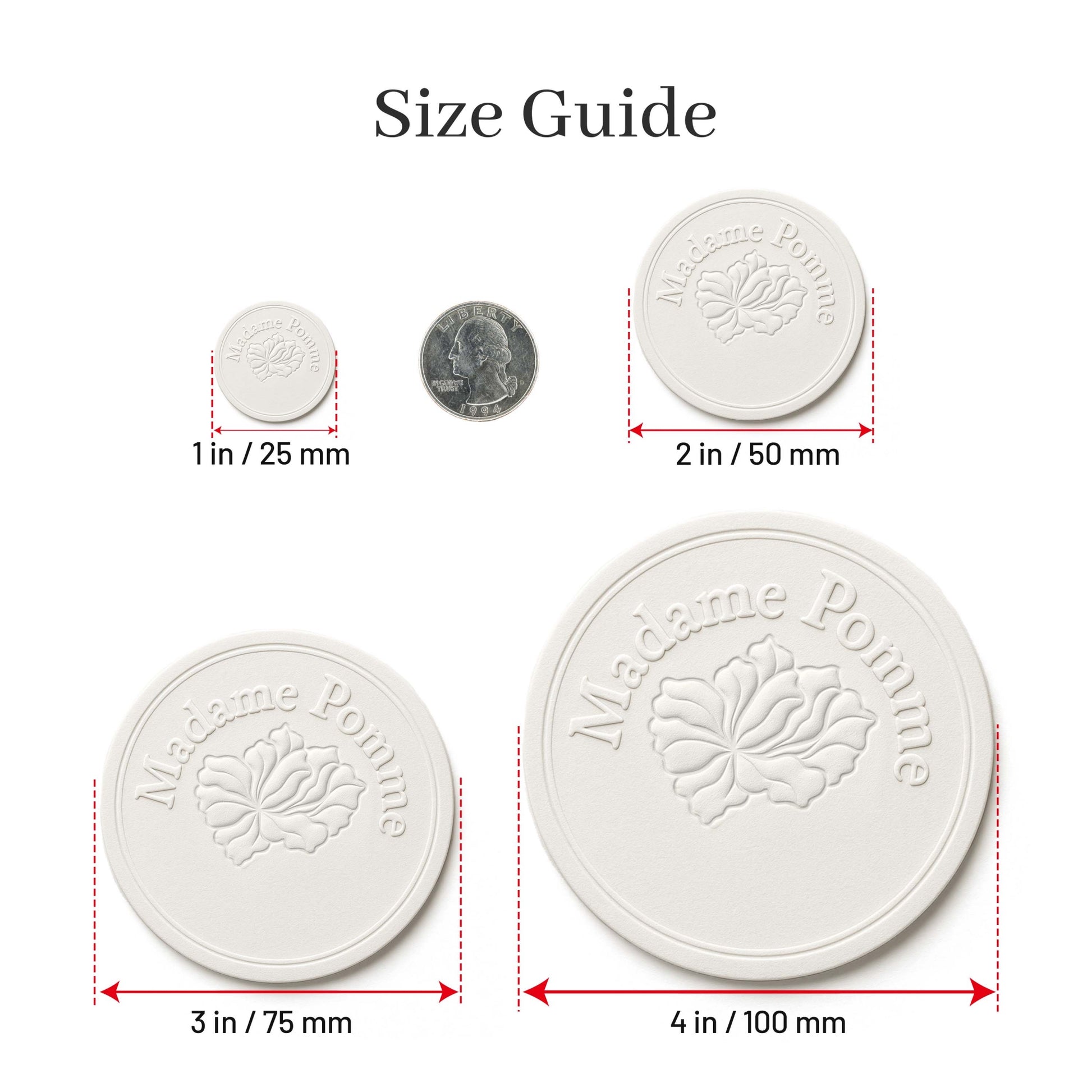 Custom Embossed Textured Sticker - Eco-Friendly Branding Label5