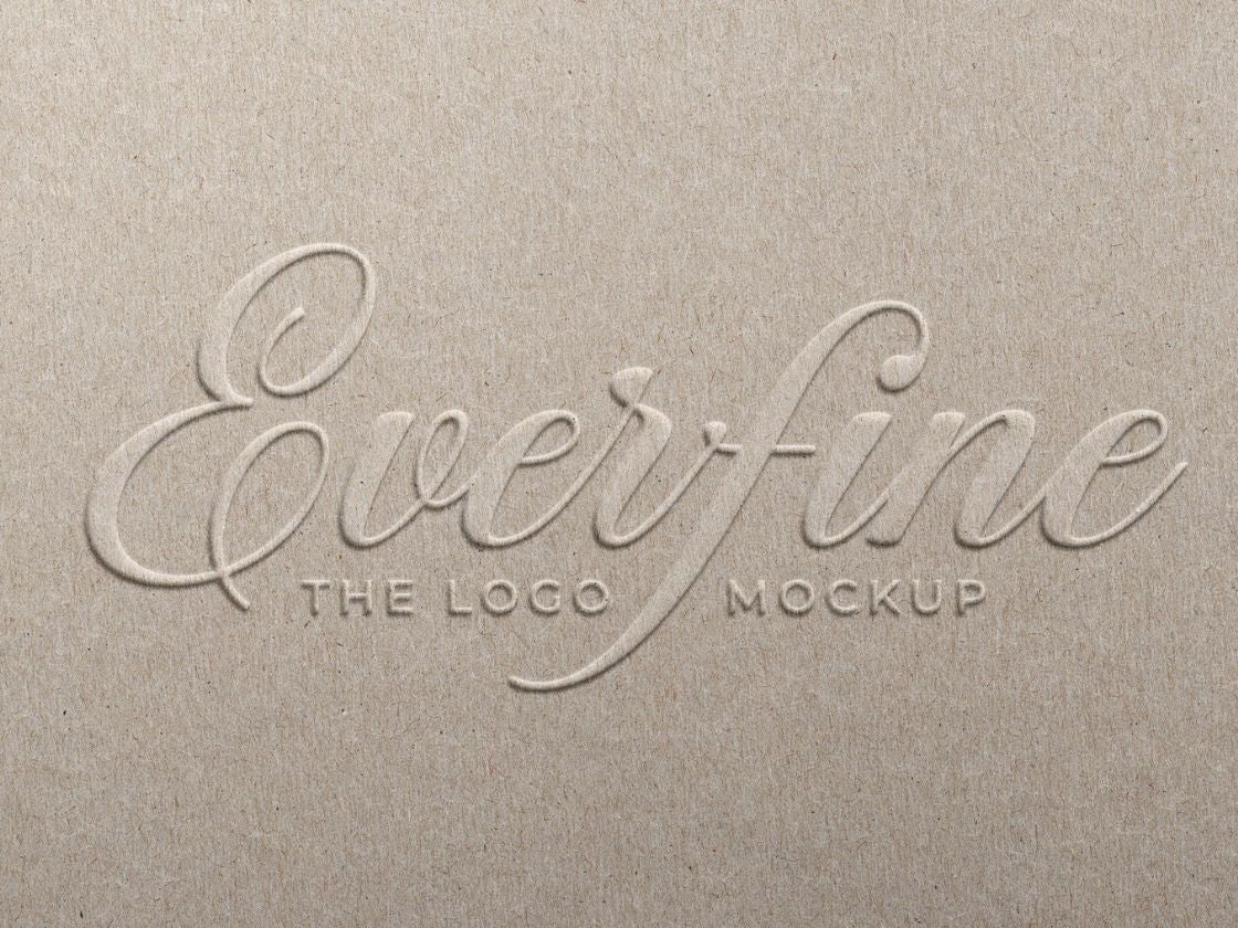 Custom Embossed Textured Sticker - Eco-Friendly Branding Label