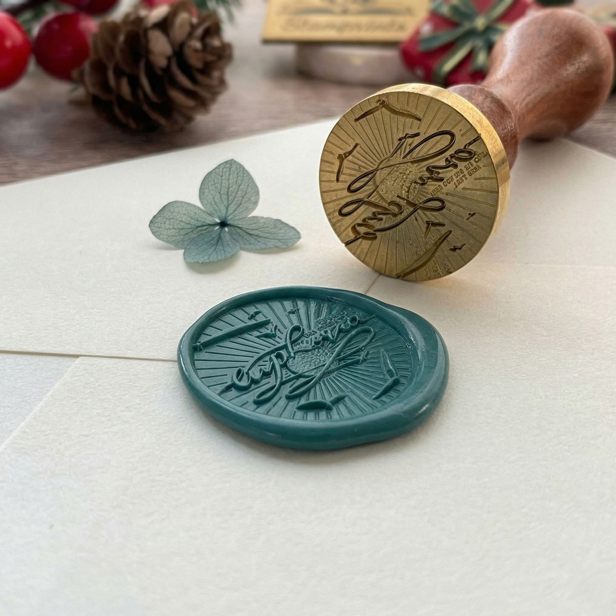 Personalisiert Siegelwachs Siegelstempel Stamprints Showcase 1