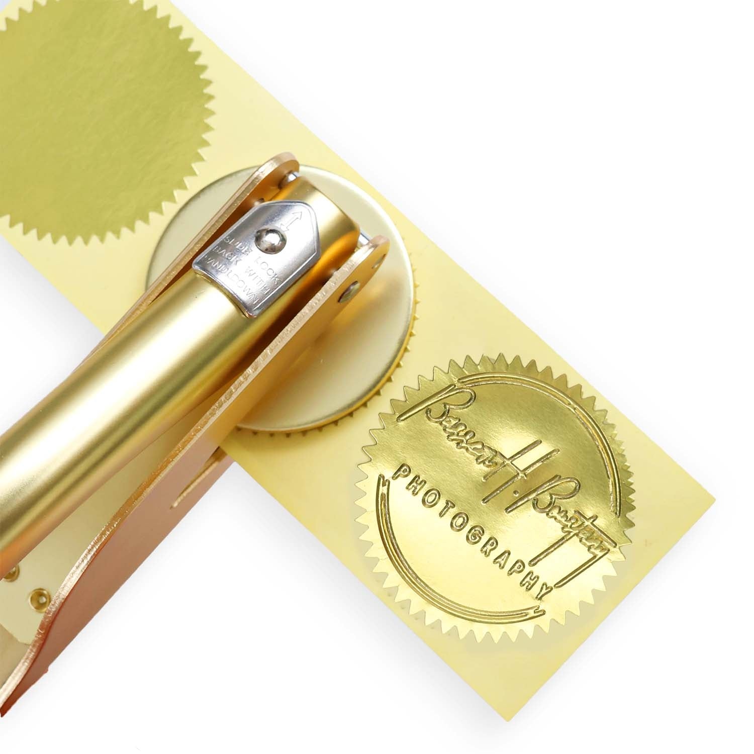 Embosser Companion Blank Label Stickers - 100 Pcs3