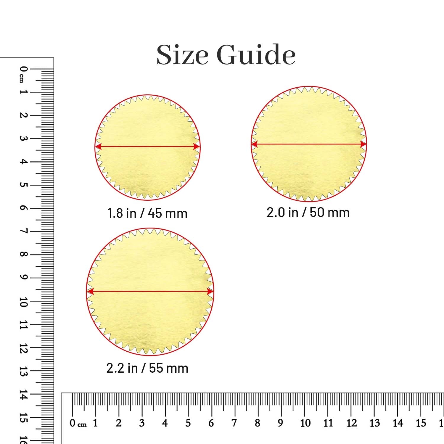Embosser Companion Blank Label Stickers - 100 Pcssize