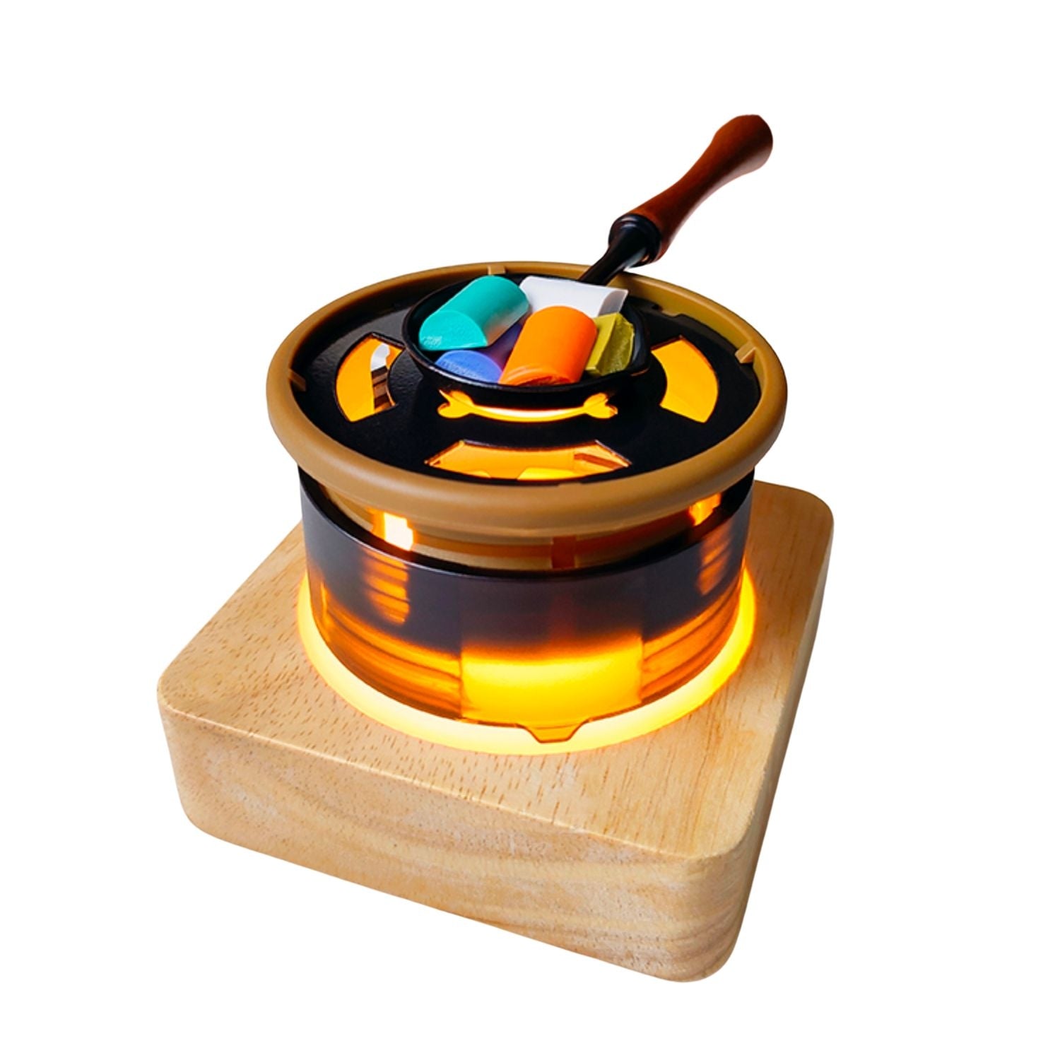 Height-Adjustable Gold Non-Stick Wax Melter Furnace4